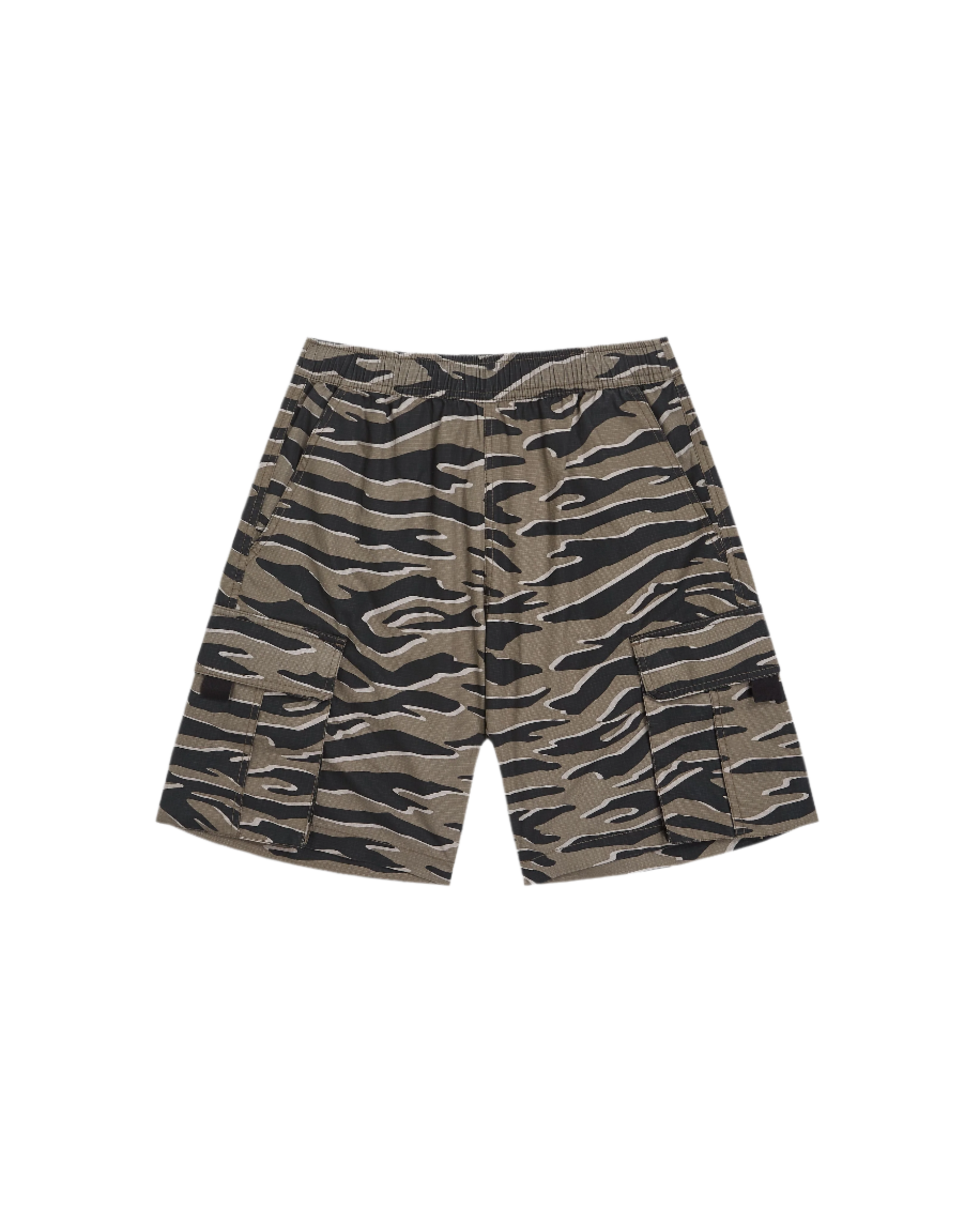 Patta Tiger Stripe Camo Cargo Ripstop Shorts