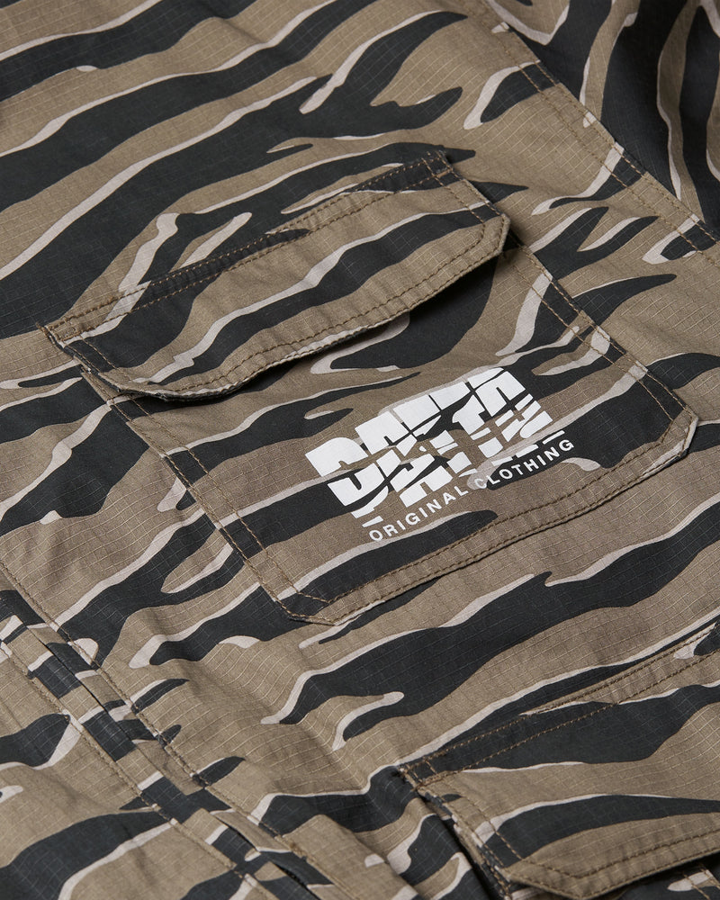 Patta Tiger Stripe Camo Ripstop Jacket