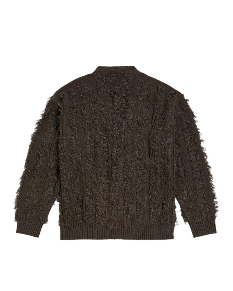 Patta Fringed Knitted Cardigan