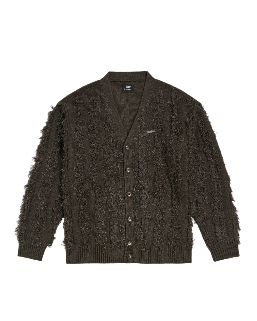 Patta Fringed Knitted Cardigan