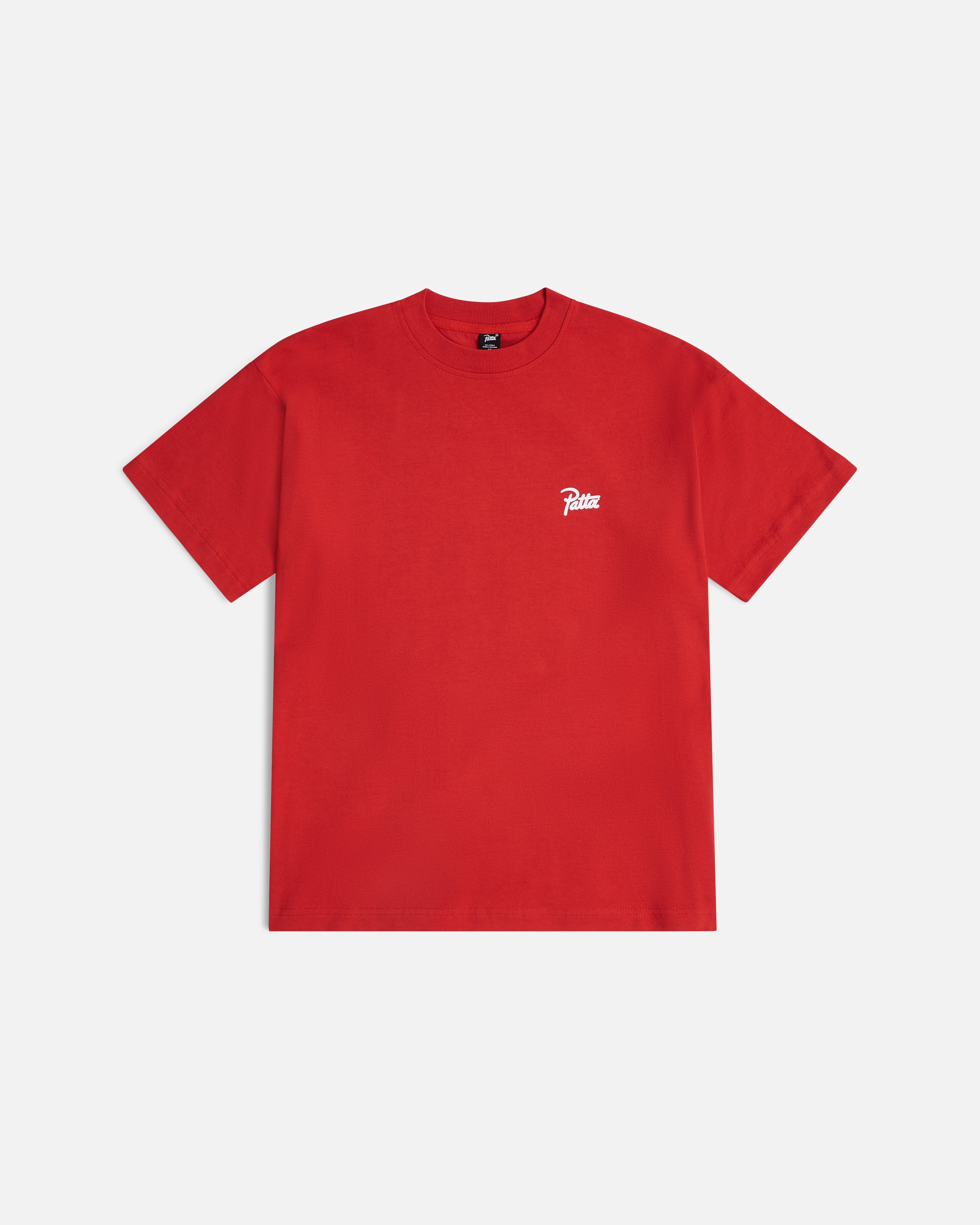 人気 PARMANENT TEE RED Patta Bark T-Shirt (Racing Red) – Patta UK