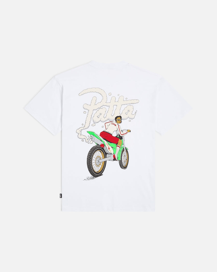 Patta Biker T-Shirt (White)