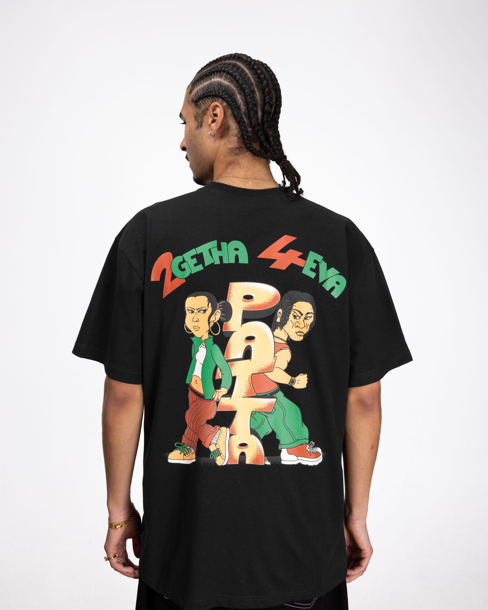 Patta 2Getha4eva T-Shirt (Black)