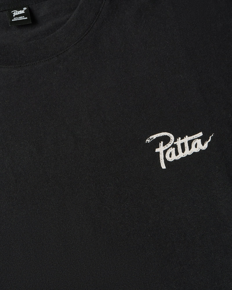 Patta Snake Heart T-Shirt - Moonless Night