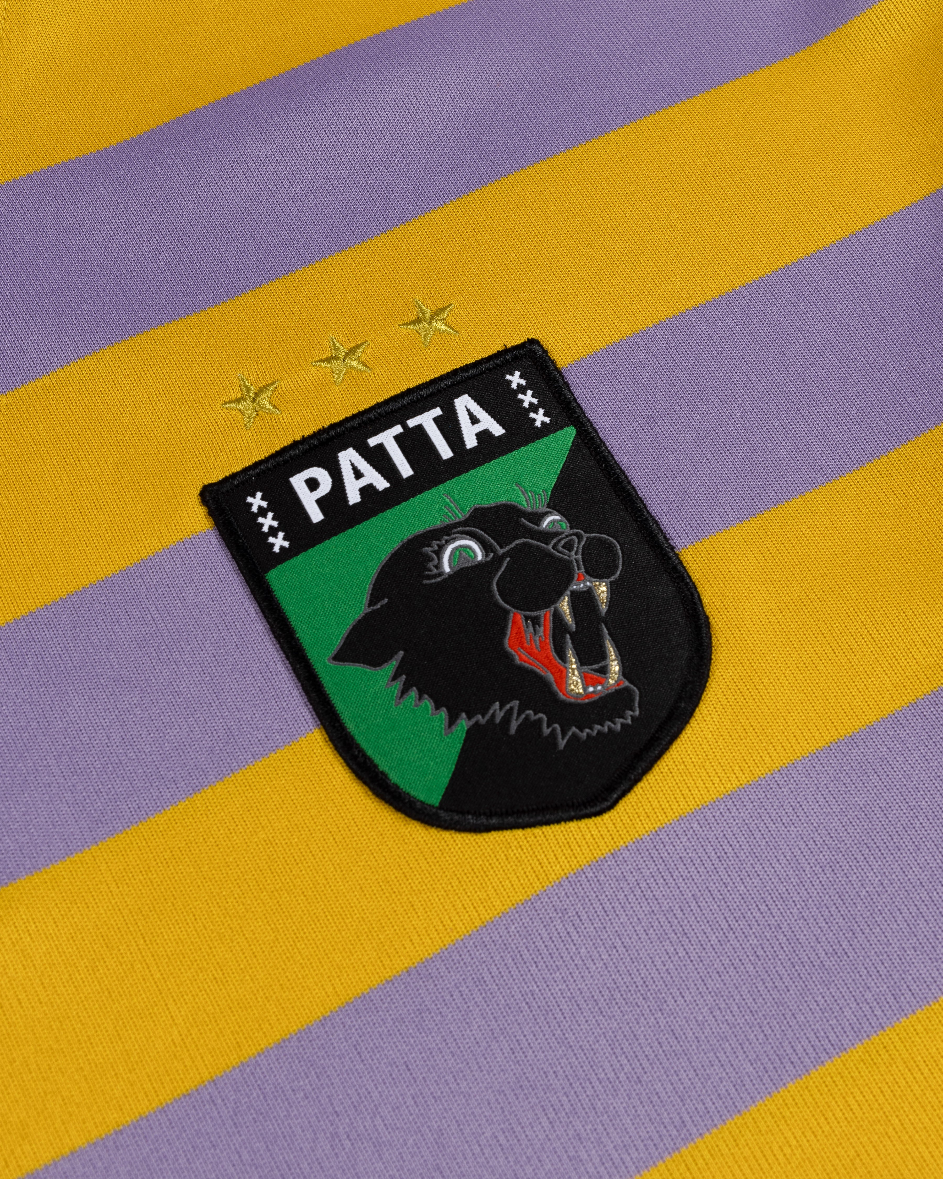 トップス PATTA Striped Long Sleeve Football Patta Striped Longsleeve Football Jersey (Chalk Violet) - Patta