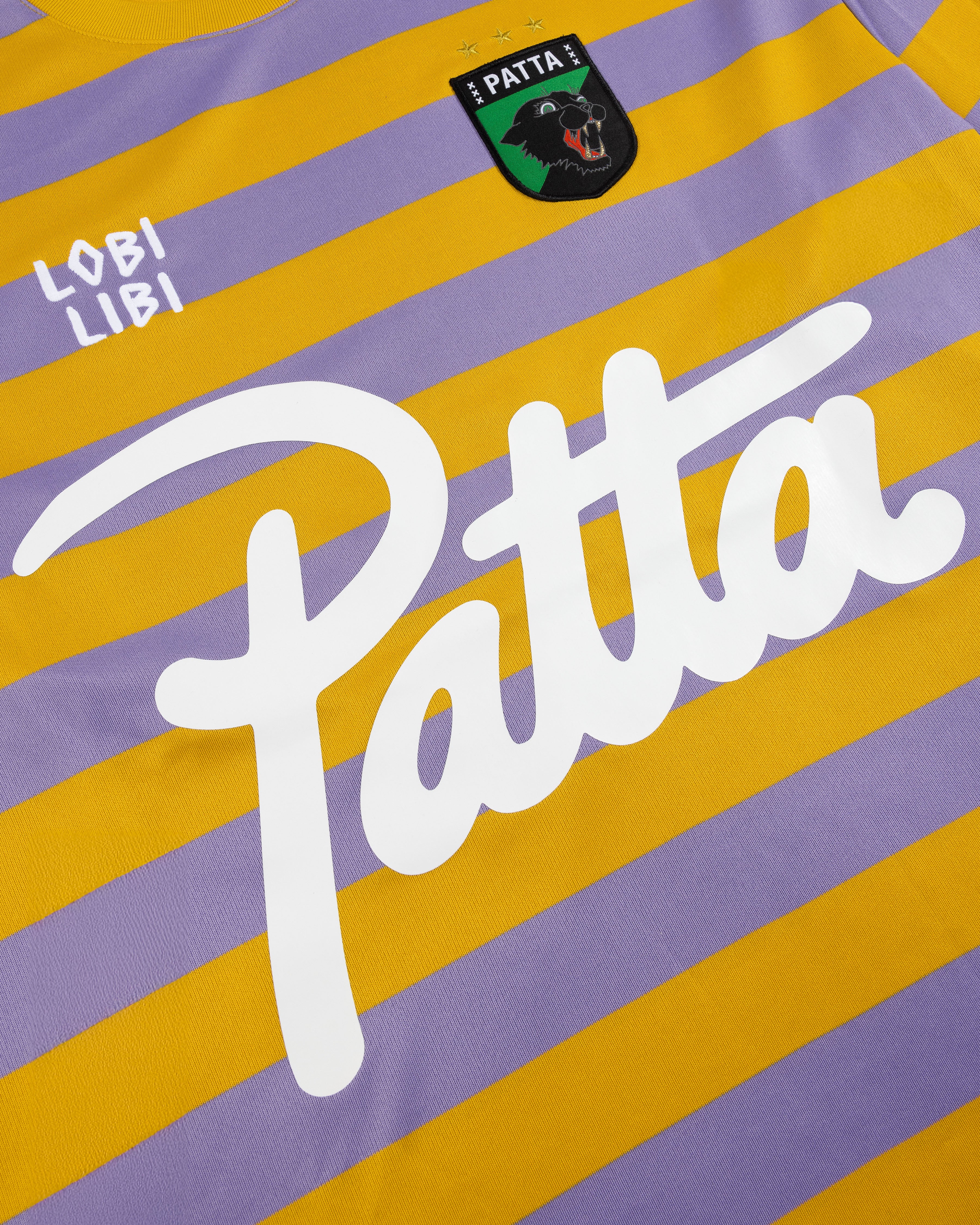 Patta Striped Longsleeve Football Jersey (Chalk Violet) – Patta UK