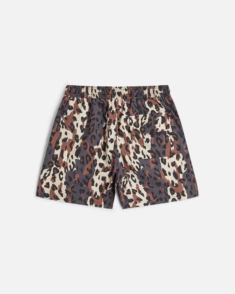 Patta City Leopard Swim Shorts (Tornado)