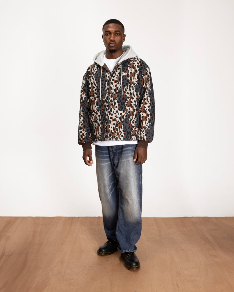 Patta City Leopard Reversible Bomber Jacket