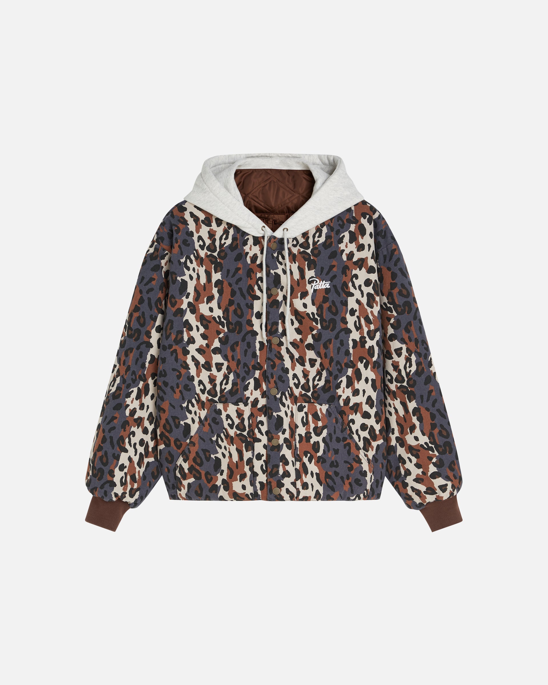 Patta City Leopard Reversible Bomber Jacket - Multi