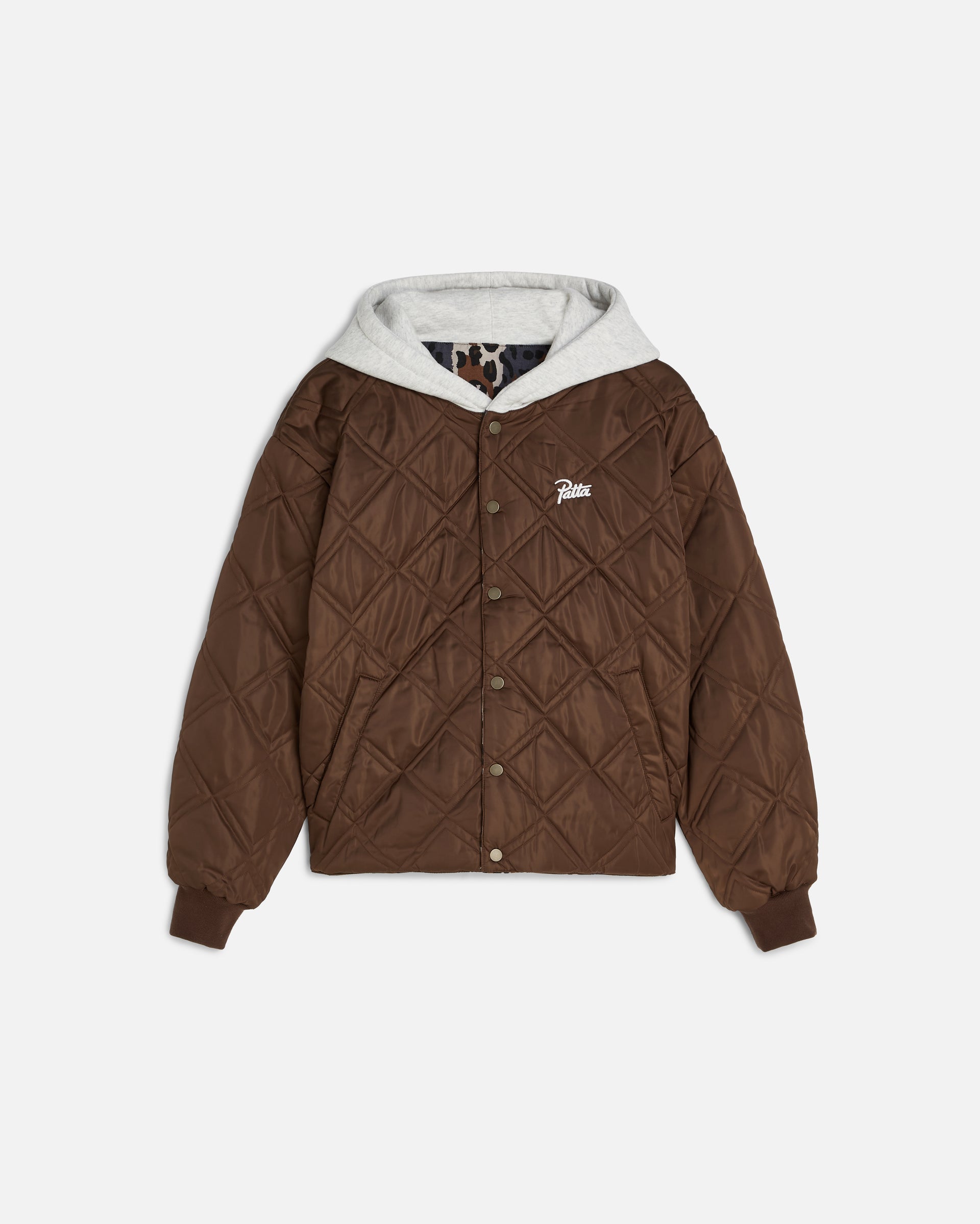 Patta City Leopard Reversible Bomber Jacket - Multi