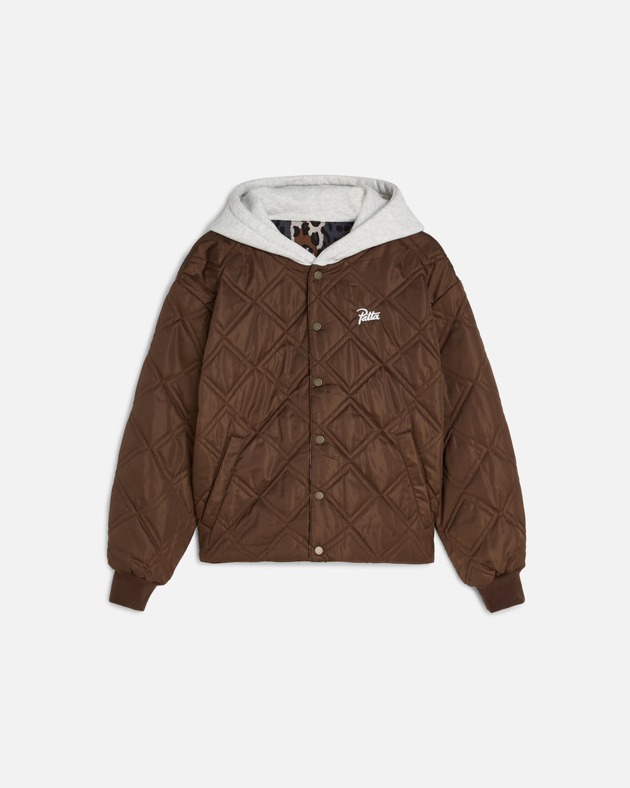 Patta City Leopard Reversible Bomber Jacket - Multi