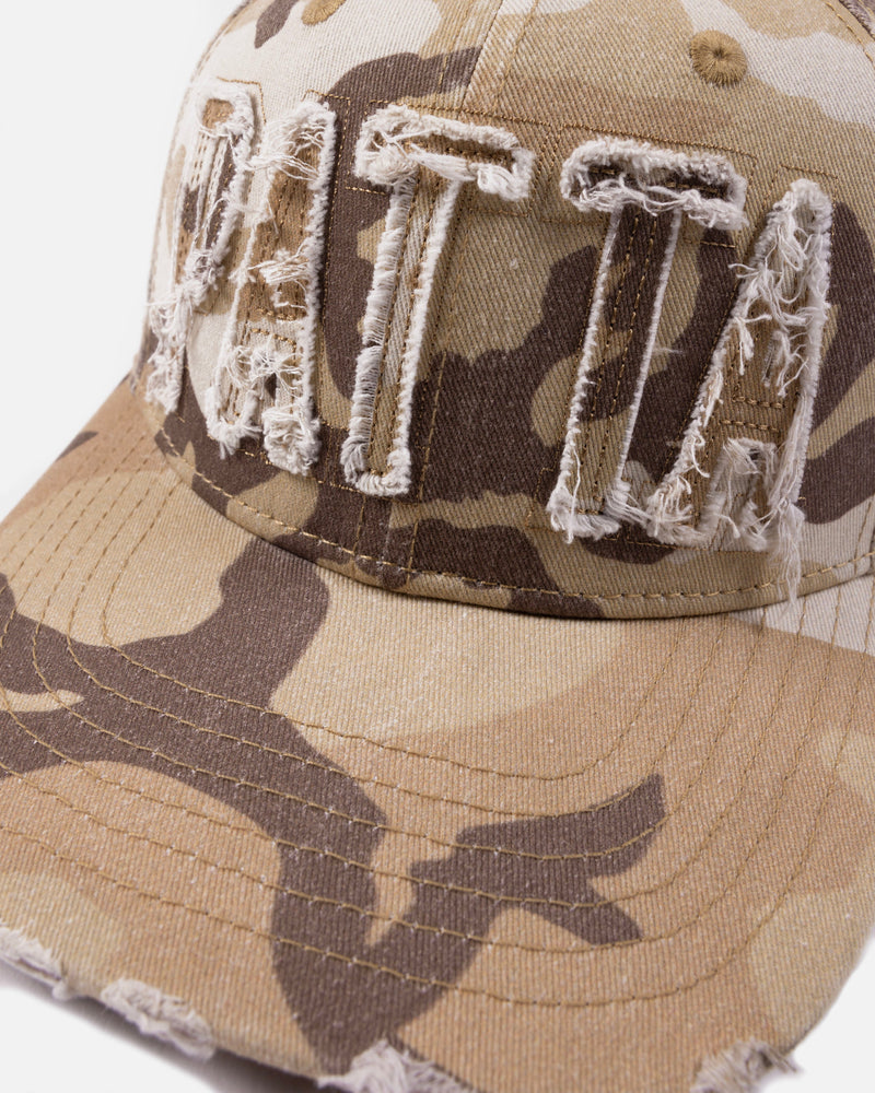 Patta Frayed Woodland Camo Sports Cap