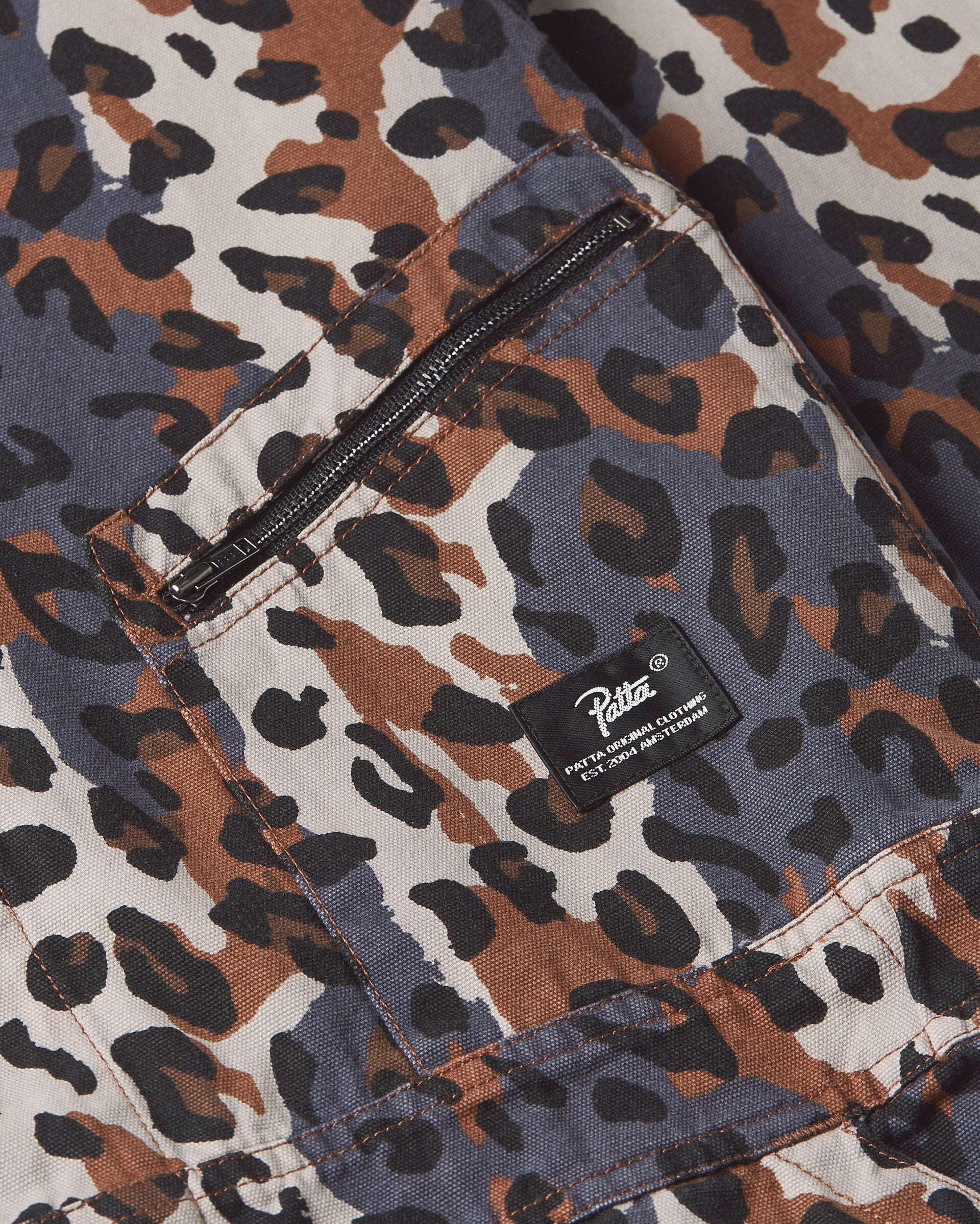 Patta City Leopard Boiler Suit (Multi)