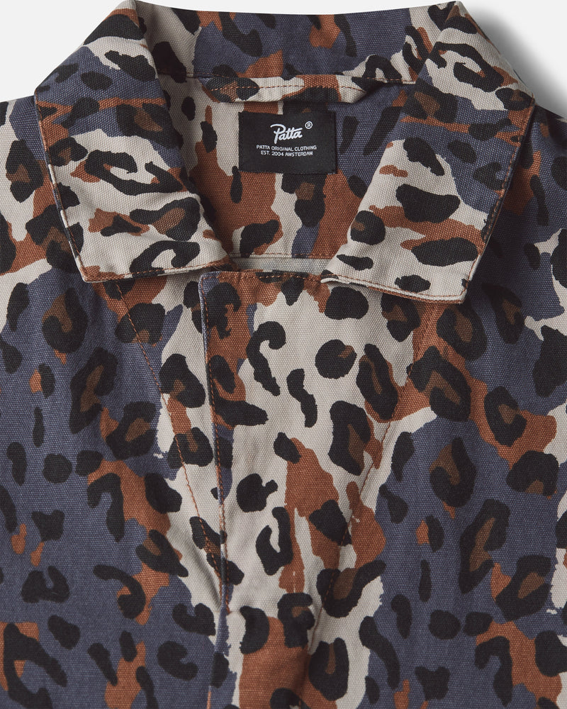 Patta City Leopard Boiler Suit - Multi