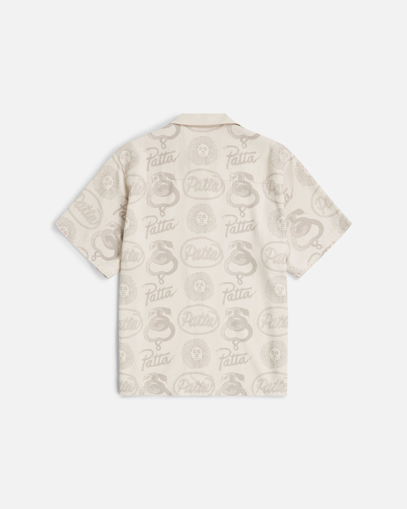 Patta Serpentes Summer Shirt (Pumic Stone)