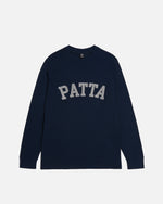 Patta Arc Logo Mesh Longsleeve Jersey (Black Iris)