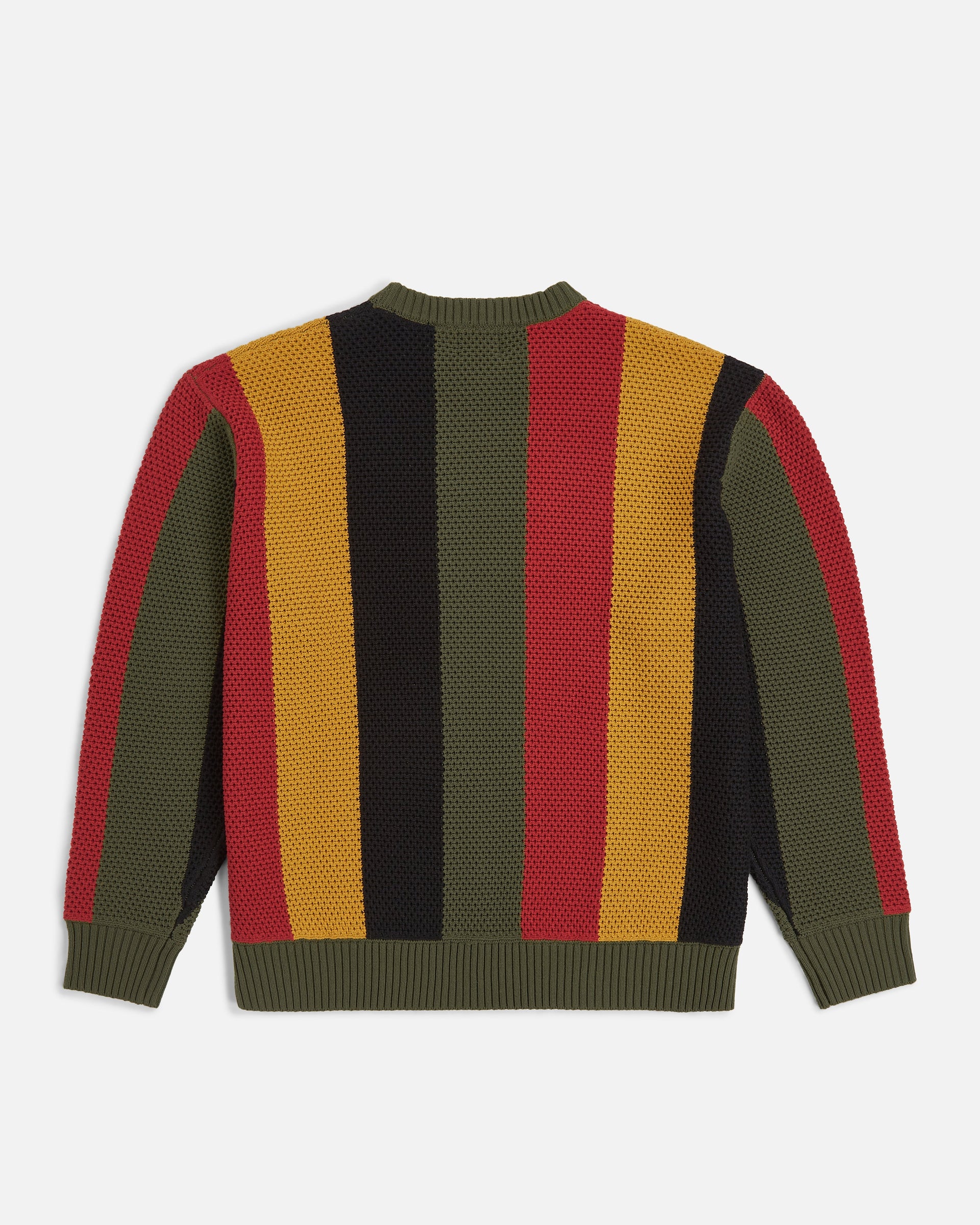 Patta Striped Honeycomb Knitted Sweater - Multi