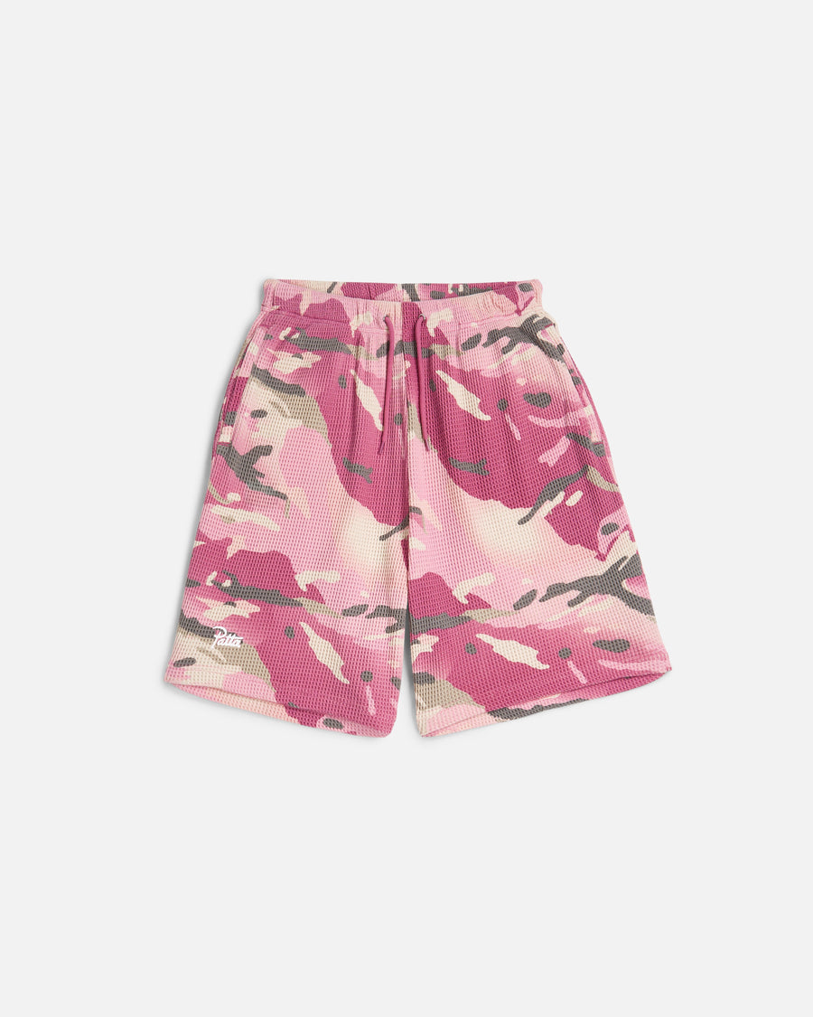 Patta Cactus Flower Camo Waffle Shorts (Cactus Flower)