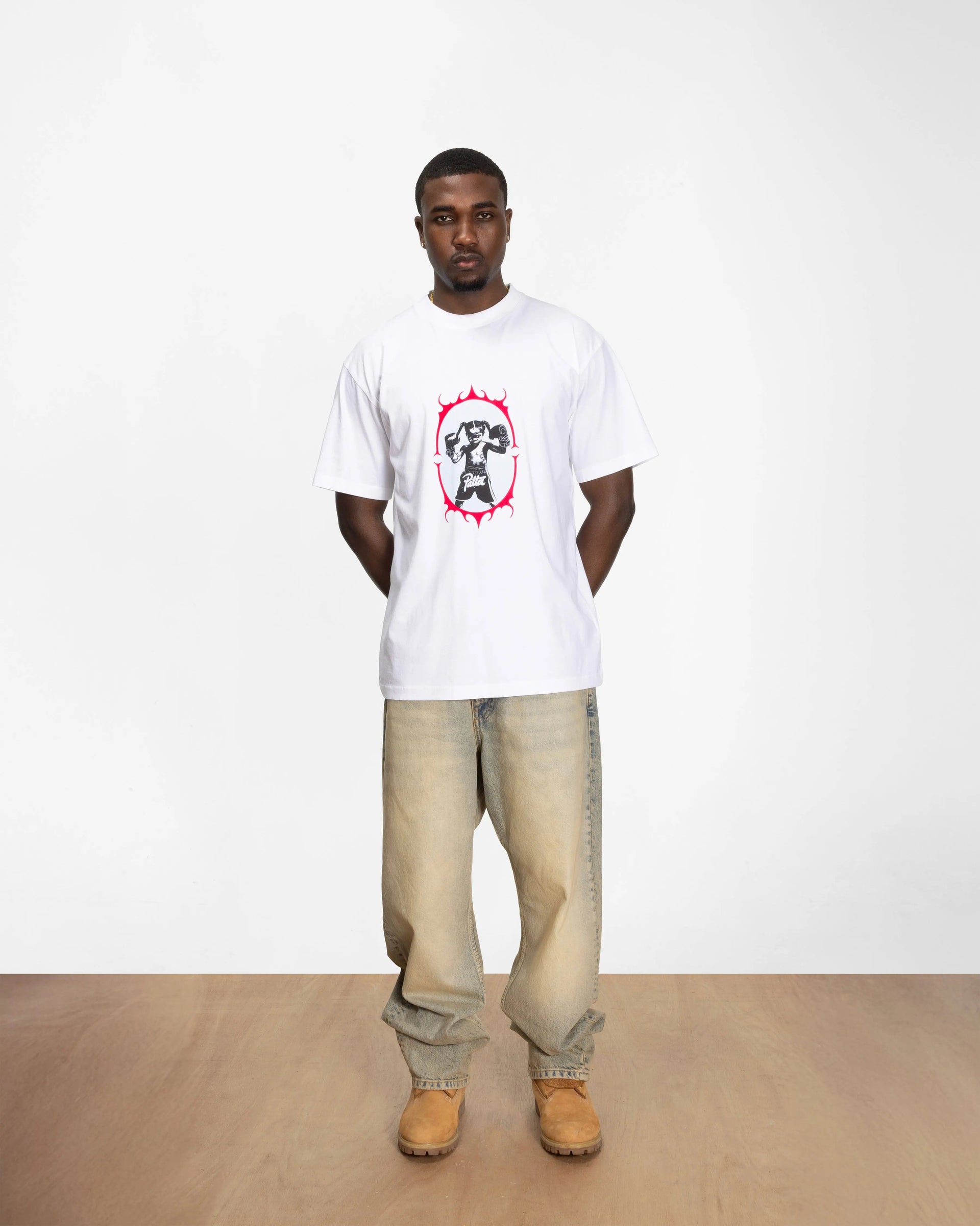 Patta Boxing T-Shirt (White)