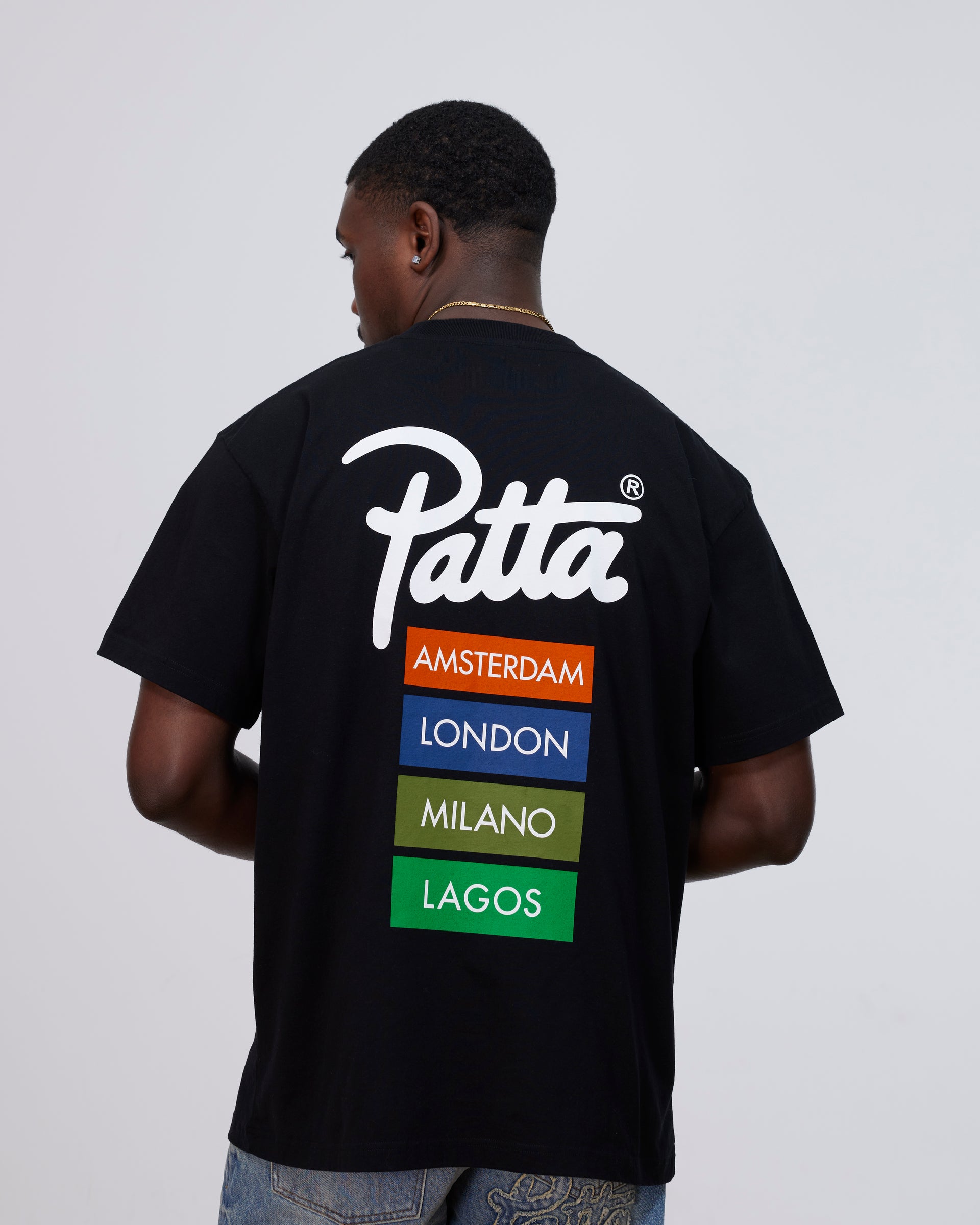 Patta Chapter Worldwide T-Shirt (Black)