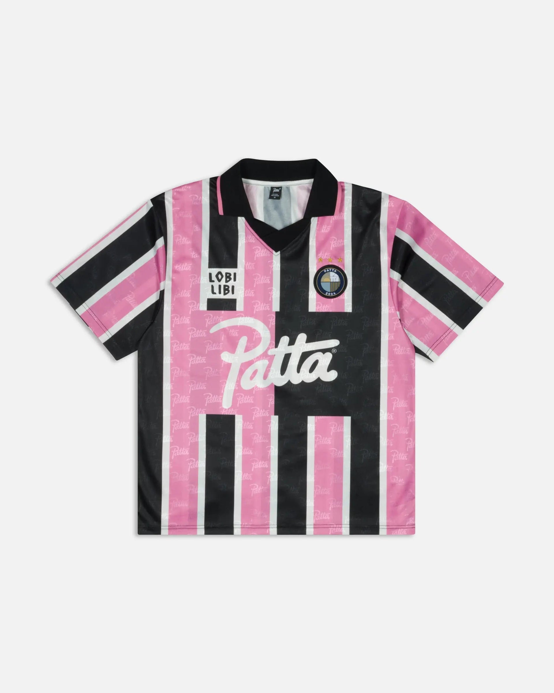 Patta Stripe Football Jersey (Begonia Pink)