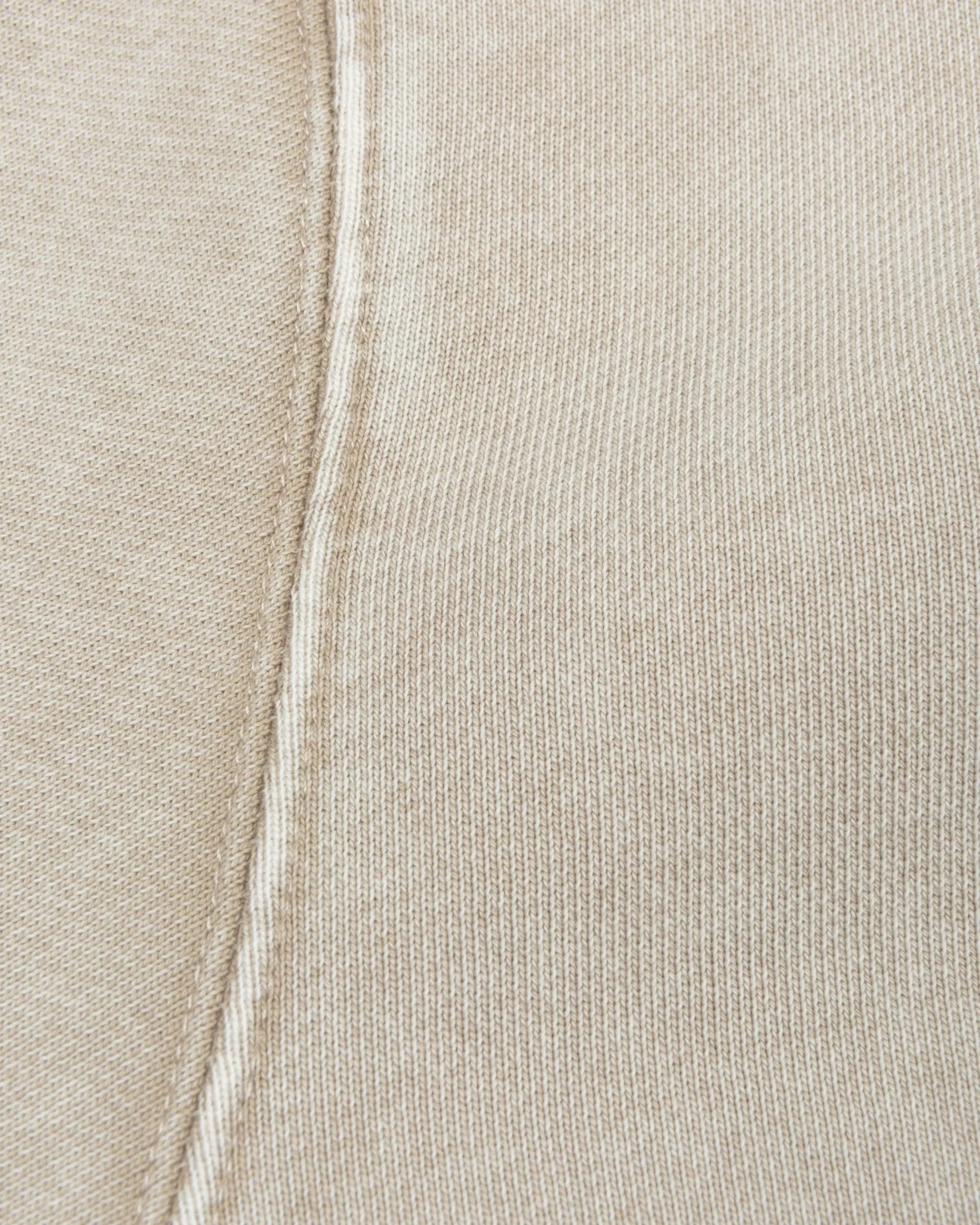 Patta Loopback Logo Zip Hooded Sweater (Irish Cream)