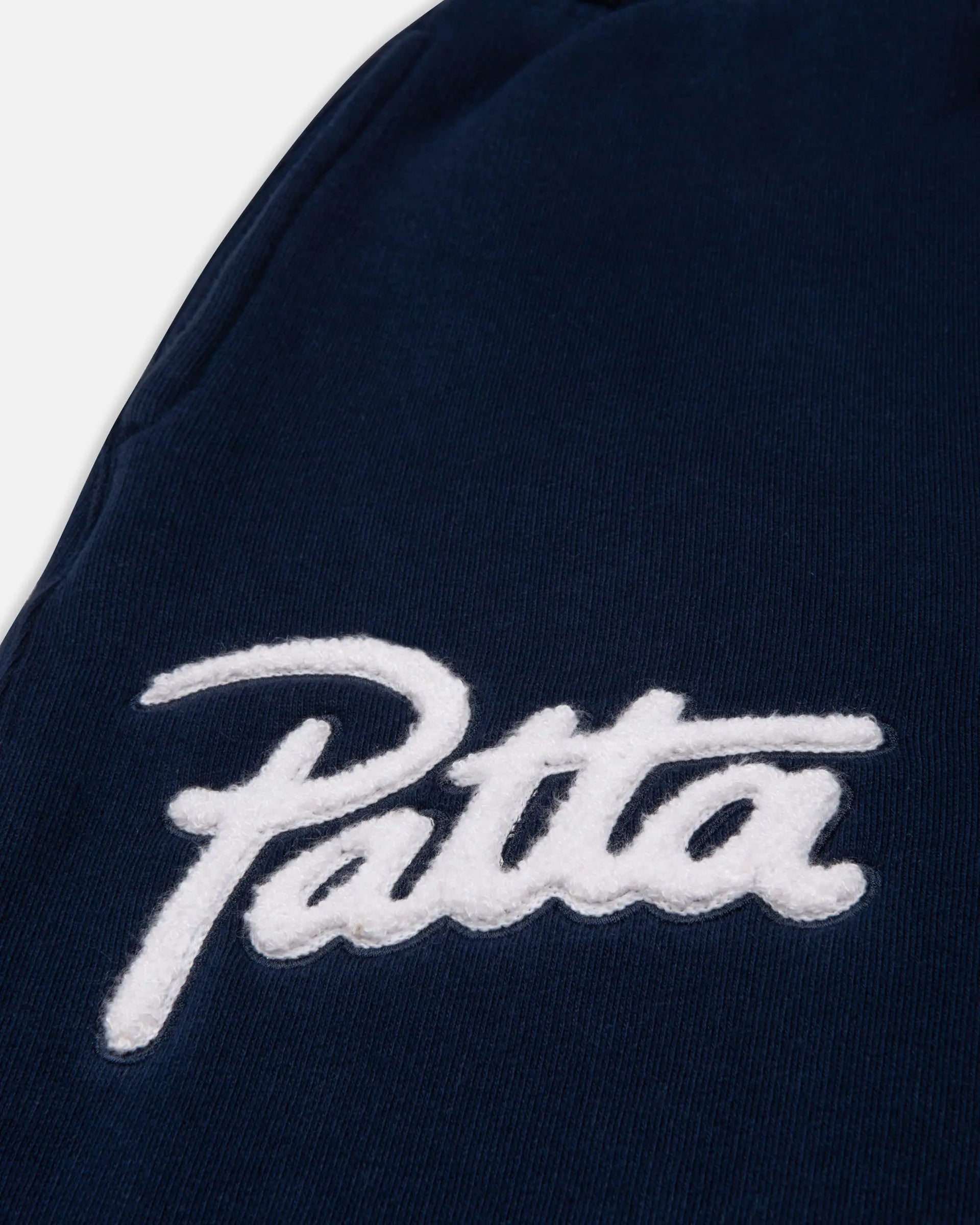 Patta Chenille Logo Jogging Pants (Black Iris)