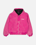 Patta Peace Canvas Hooded Jacket (Fuchsia Purple)