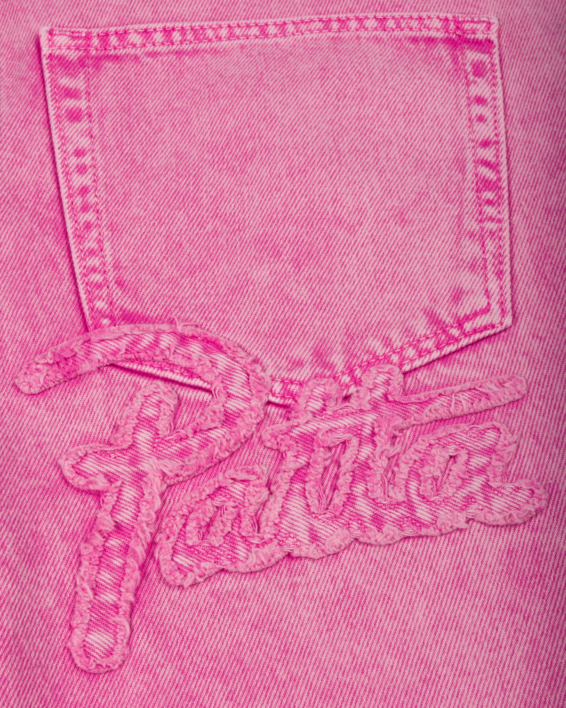 Patta Acid Wash Fuchsia Purple Denim Pants (Fuchsia Purple)