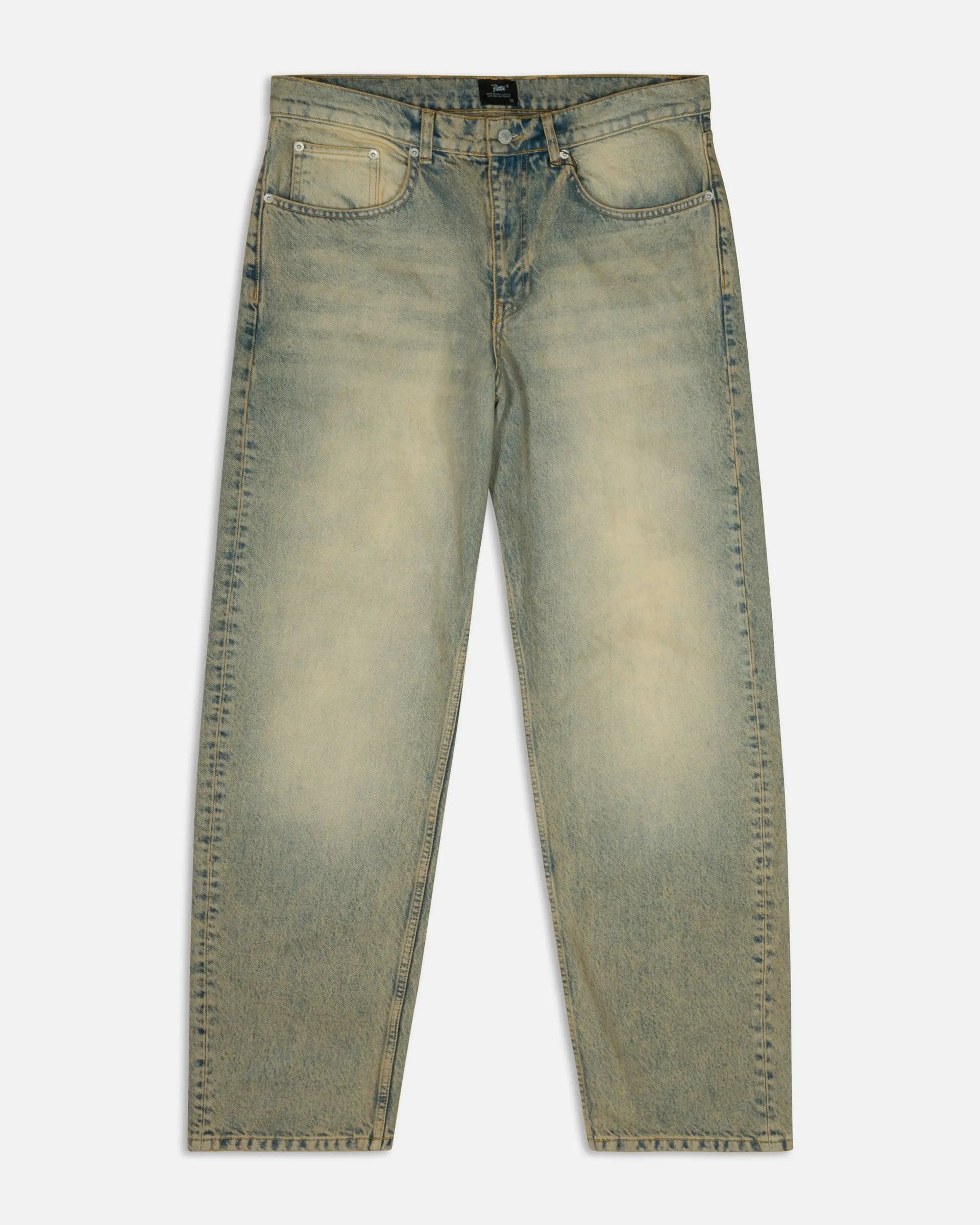 Patta Dirty Whiskers Denim Pants (Sandwashed Light Blue Denim)