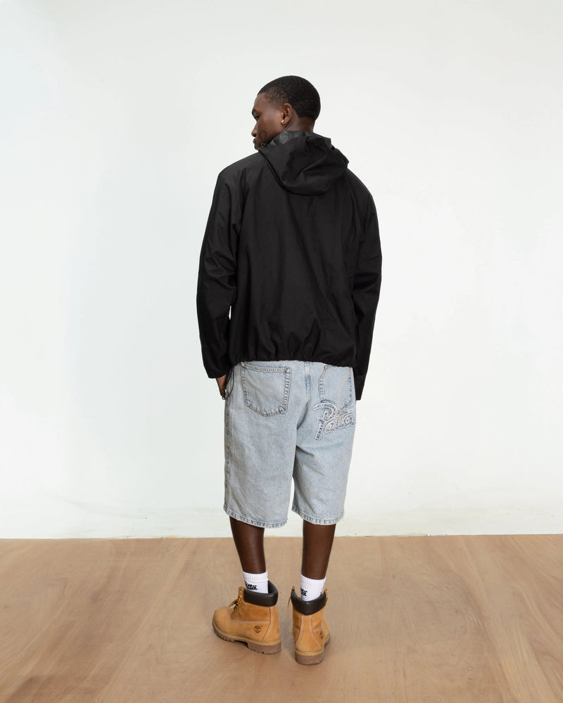 Patta 3M Reflective Waterproof Rain Jacket (Black)