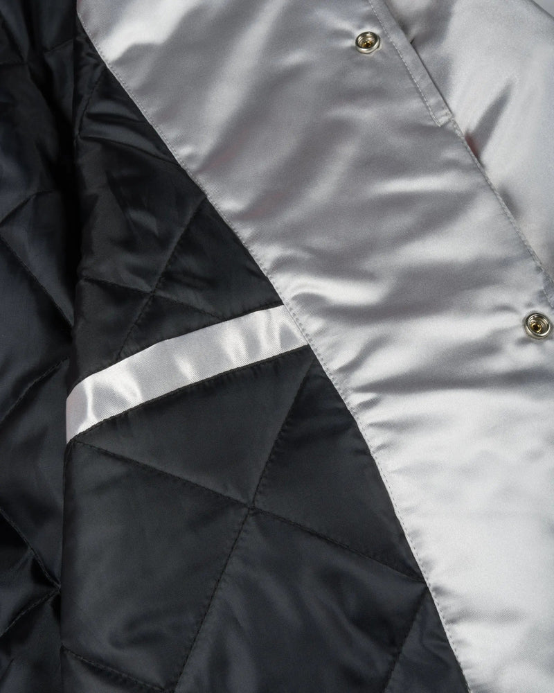 Patta Classic Satin Bomber Jacket (Lunar Rock)