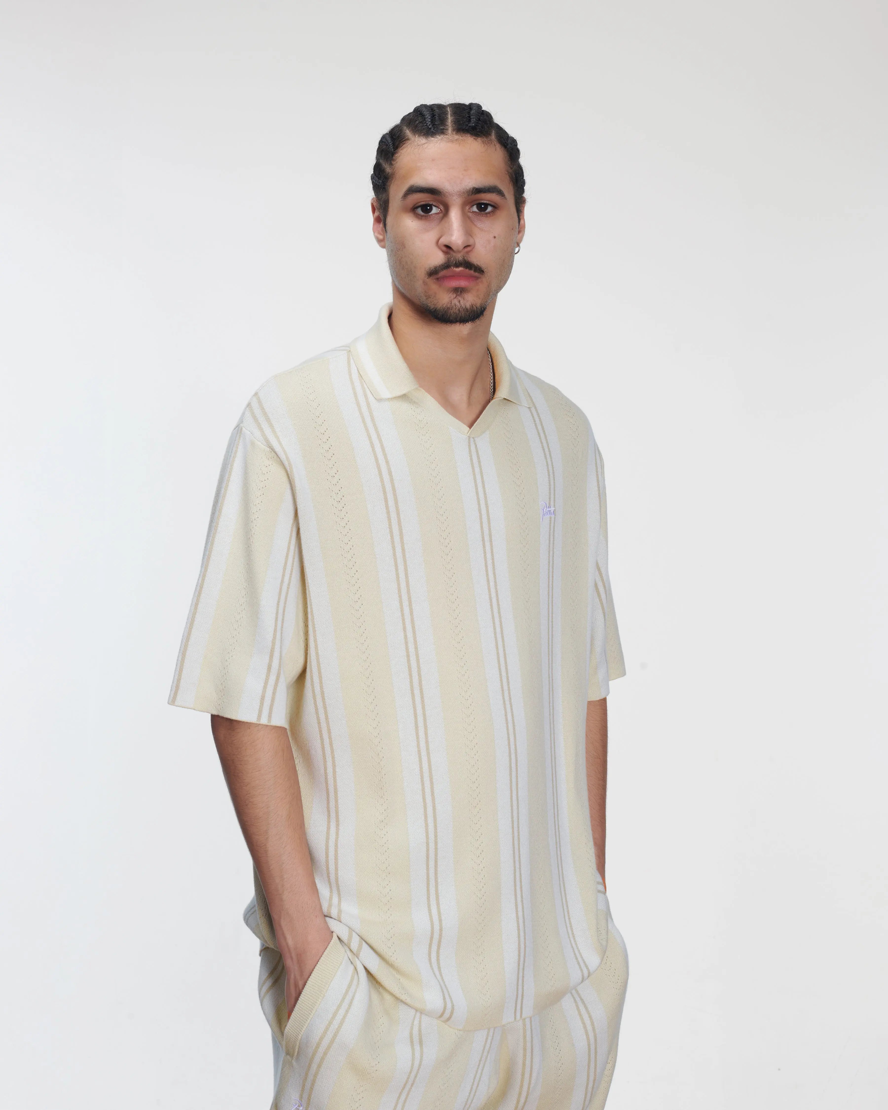 Patta Knitted Football Shirt (Oatmeal) - Patta – Patta UK