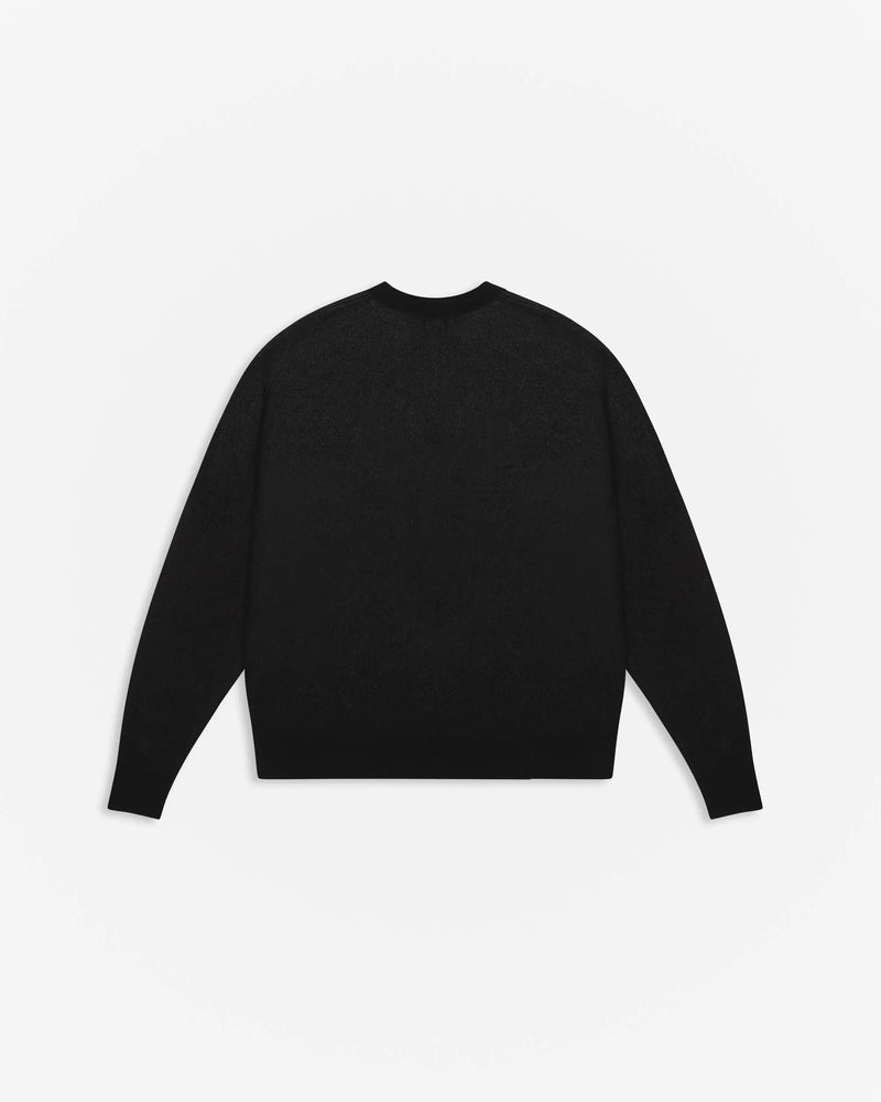 Patta Hearted Jumper (Black)