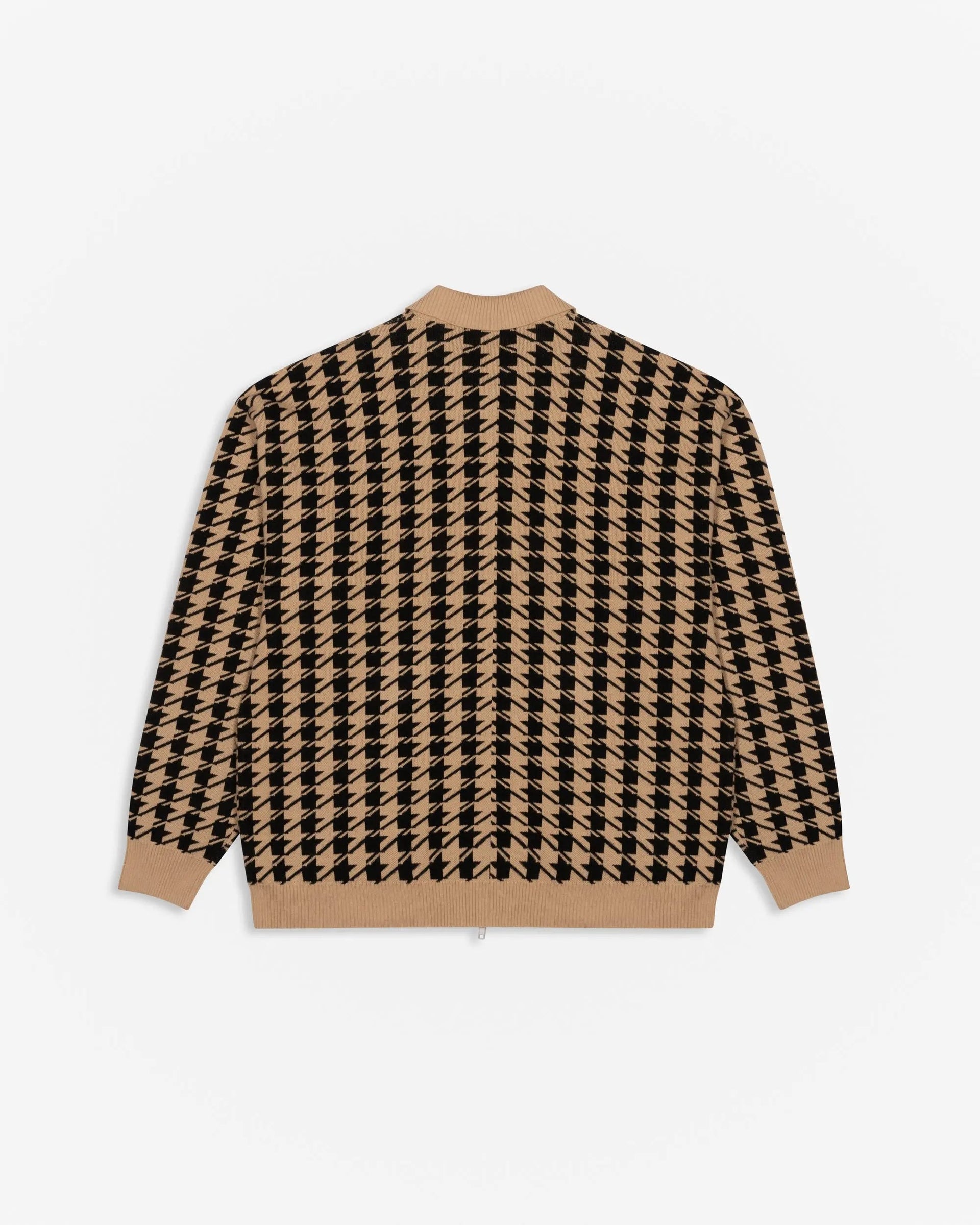 Patta Houndstooth Cardigan (Irish Cream)