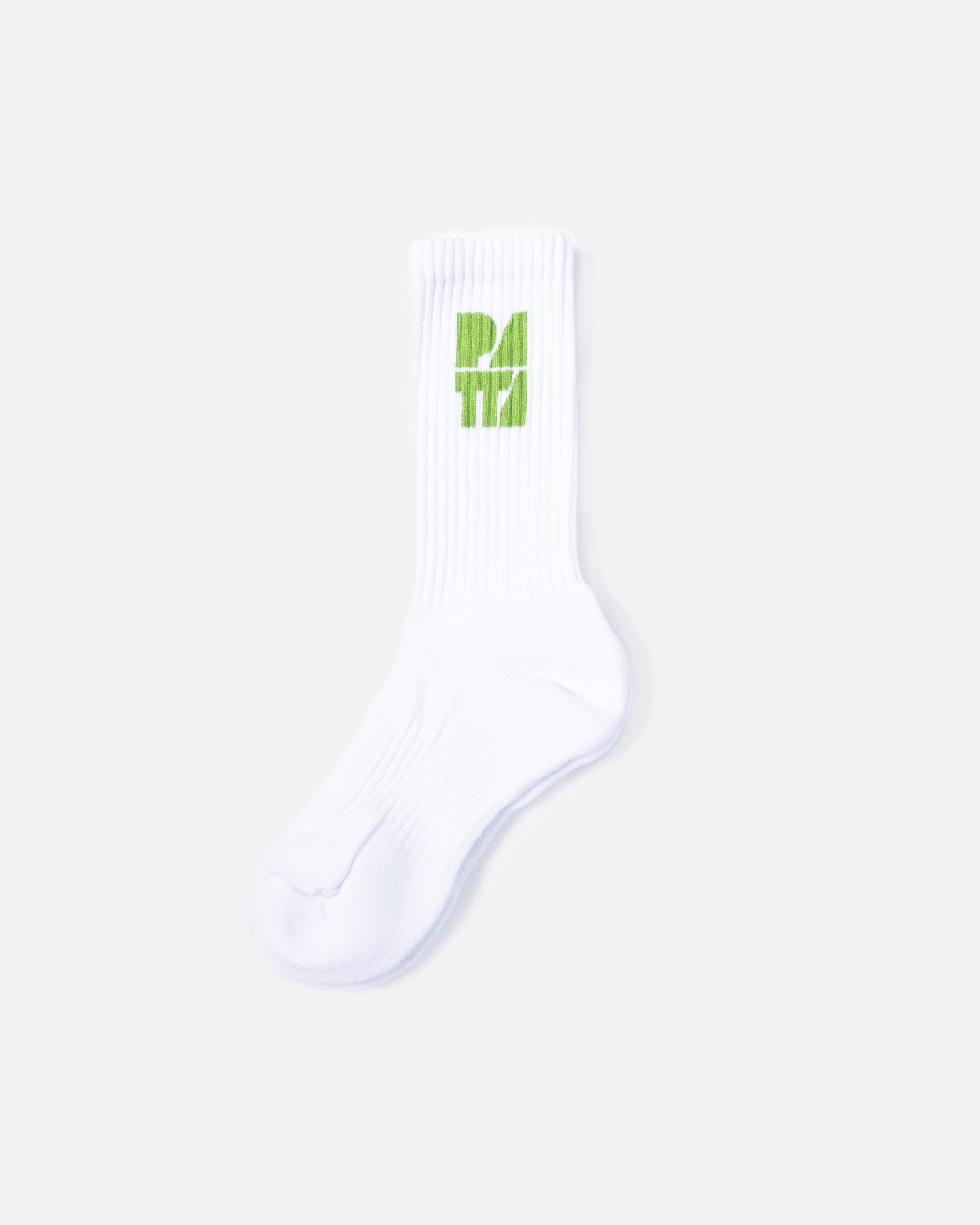 Patta 20 Years Block Logo Sports Socks (White)