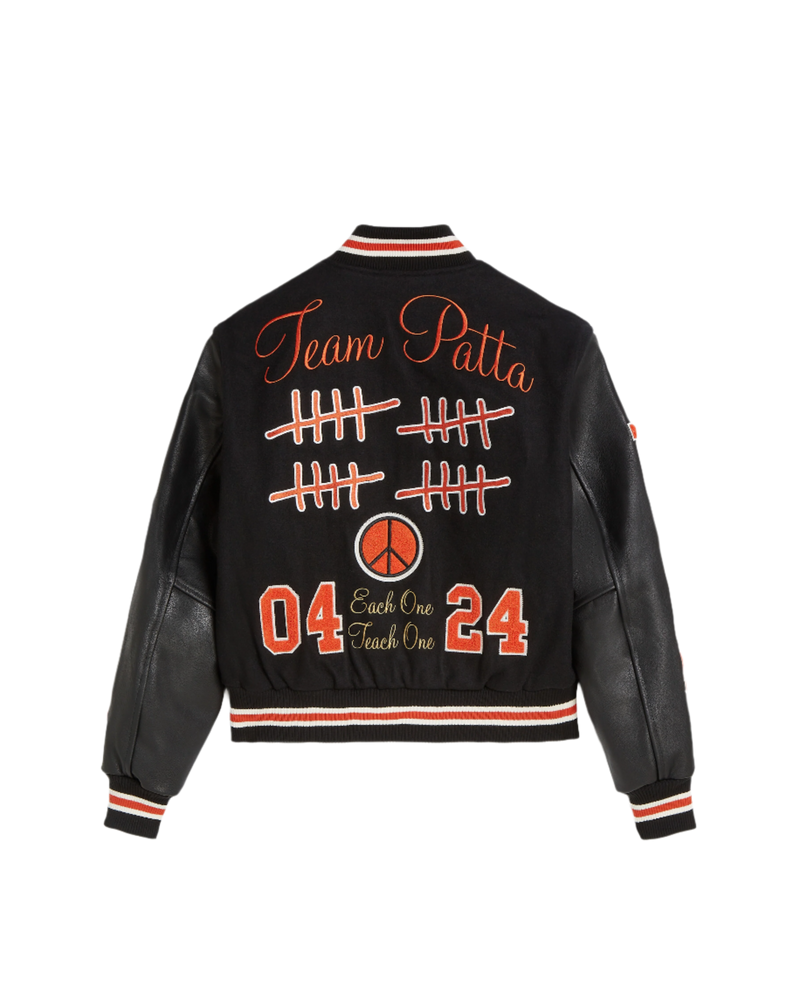 Patta 20th Anniversary Varsity Jacket (Black)