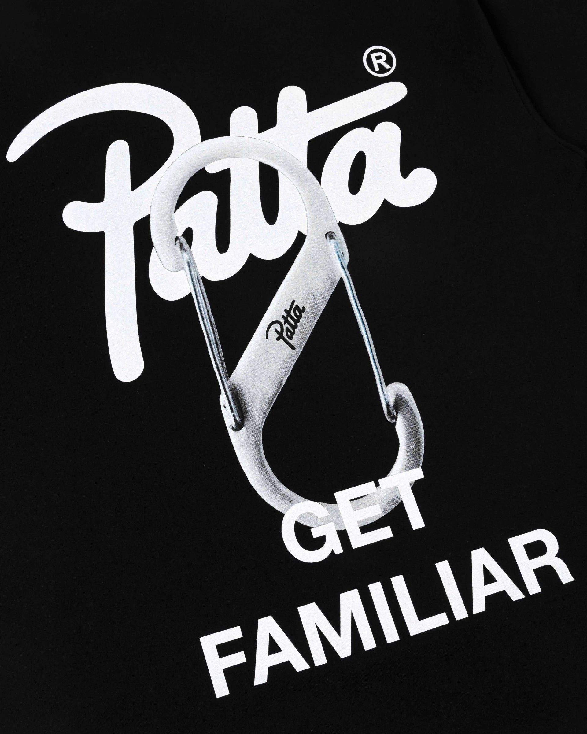 Patta Get Familiar T-Shirt Black