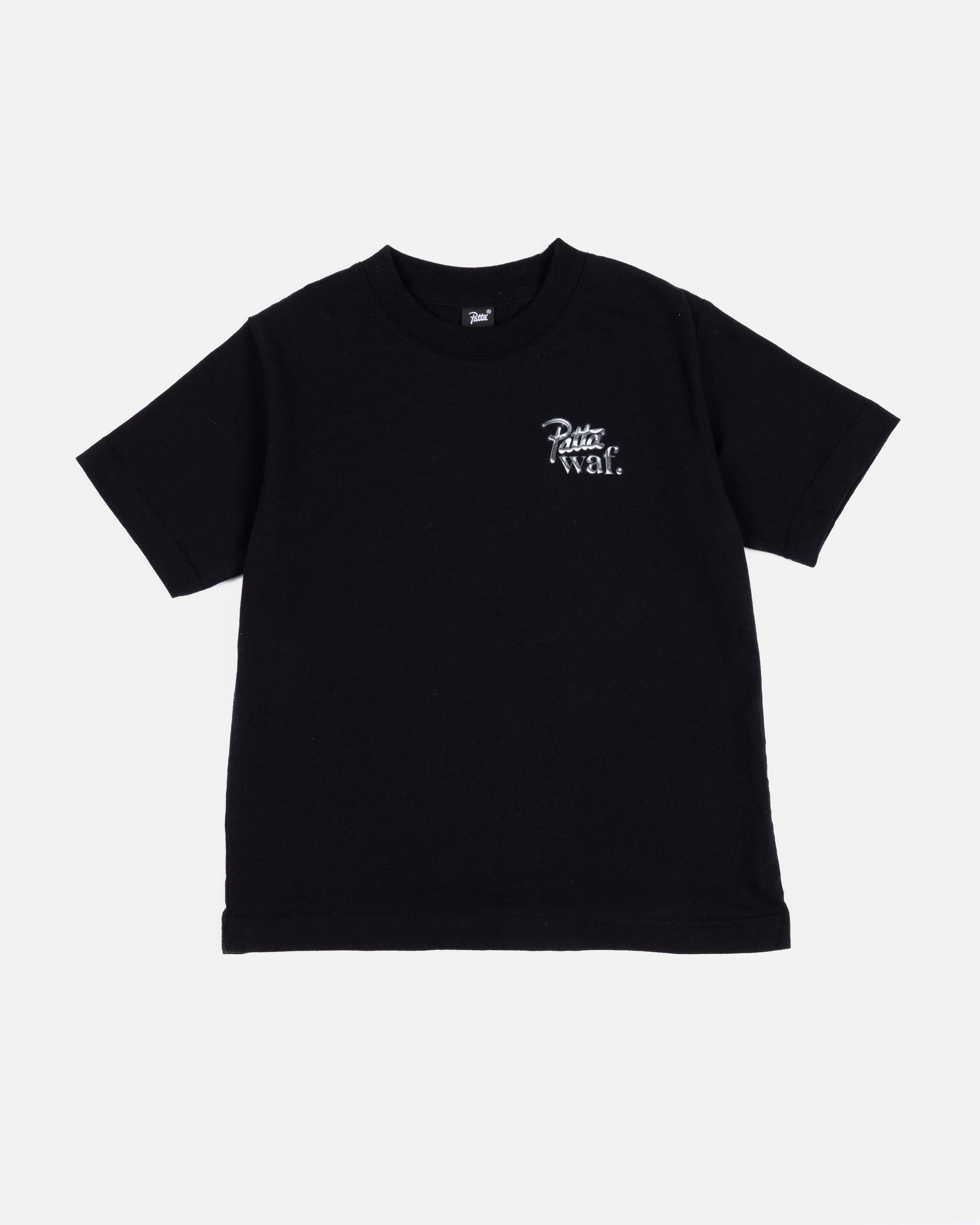 ✰over print✰【新品同様】✰patch shirts black 25 SUMMER 12TH DROP】 ・LABEL PACK TEE ・FRONT ROW GEM PHOTO