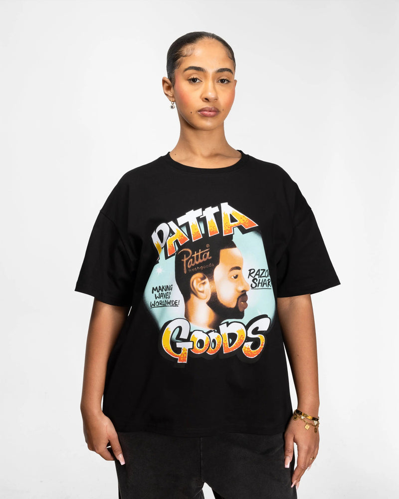 Patta x Joe Freshgoods Barber Shop T-Shirt (Black)