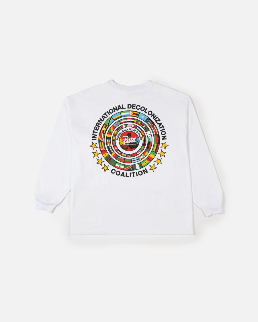 Patta x Joe Freshgoods Coalition Long Sleeve T-Shirt (White)