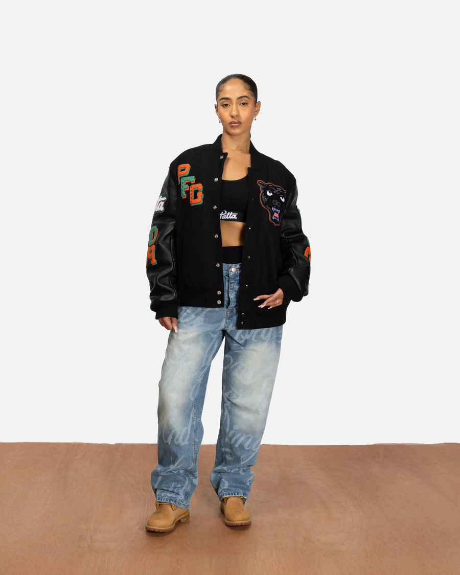 Patta x Joe Freshgoods Varsity Jacket (Black)