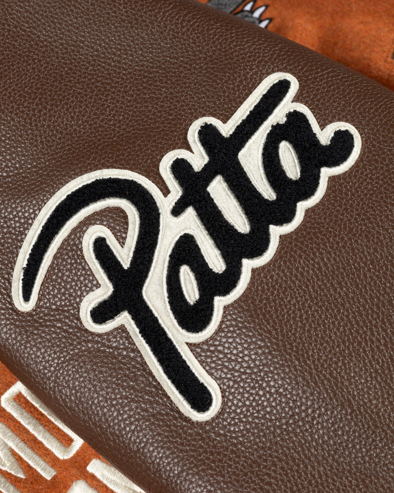 Patta x Beams 50th Anniversary Varsity Jacket (Potter's Clay)