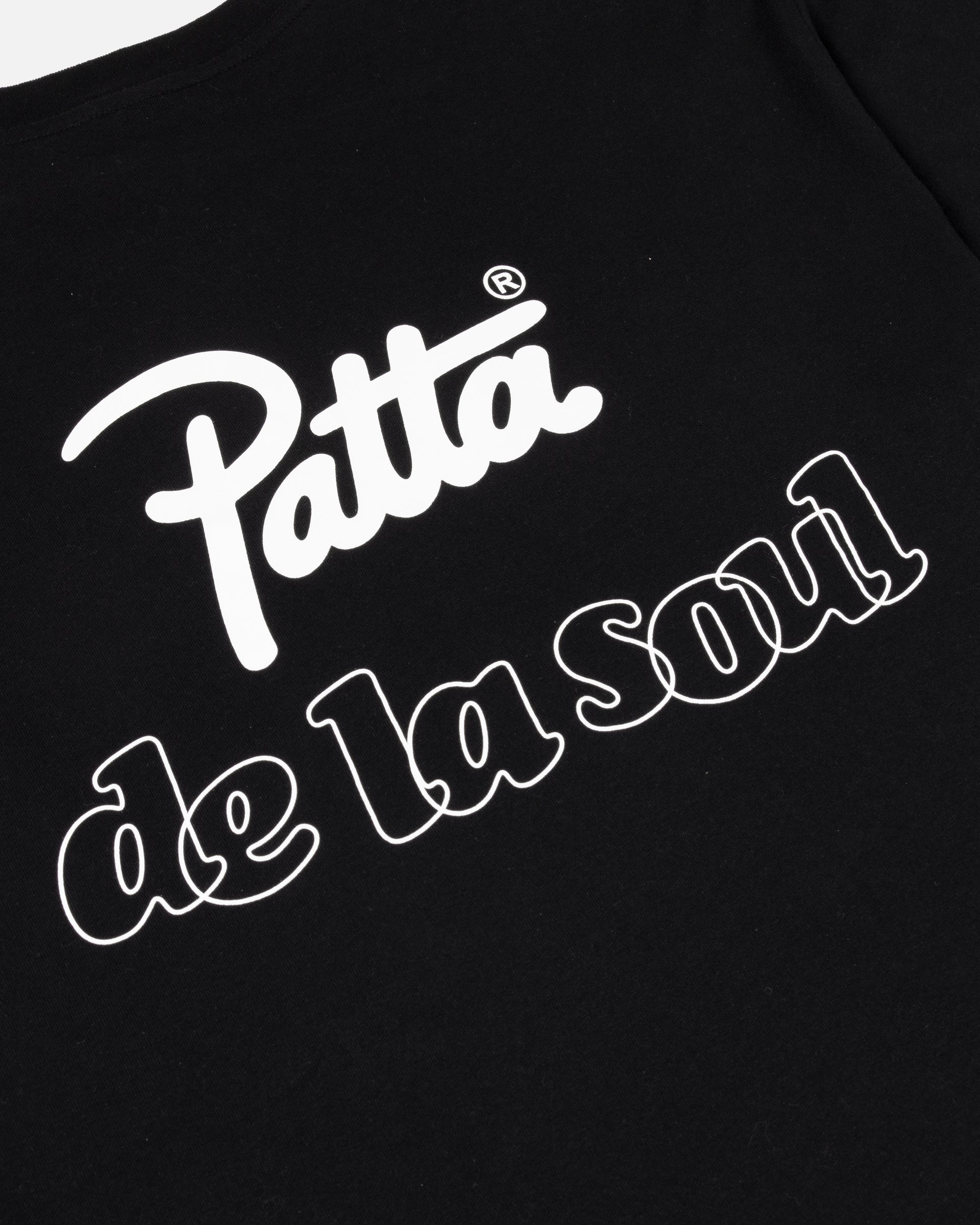 PRE-ORDER: Patta x De La Soul High Stakes T-Shirt (Black)