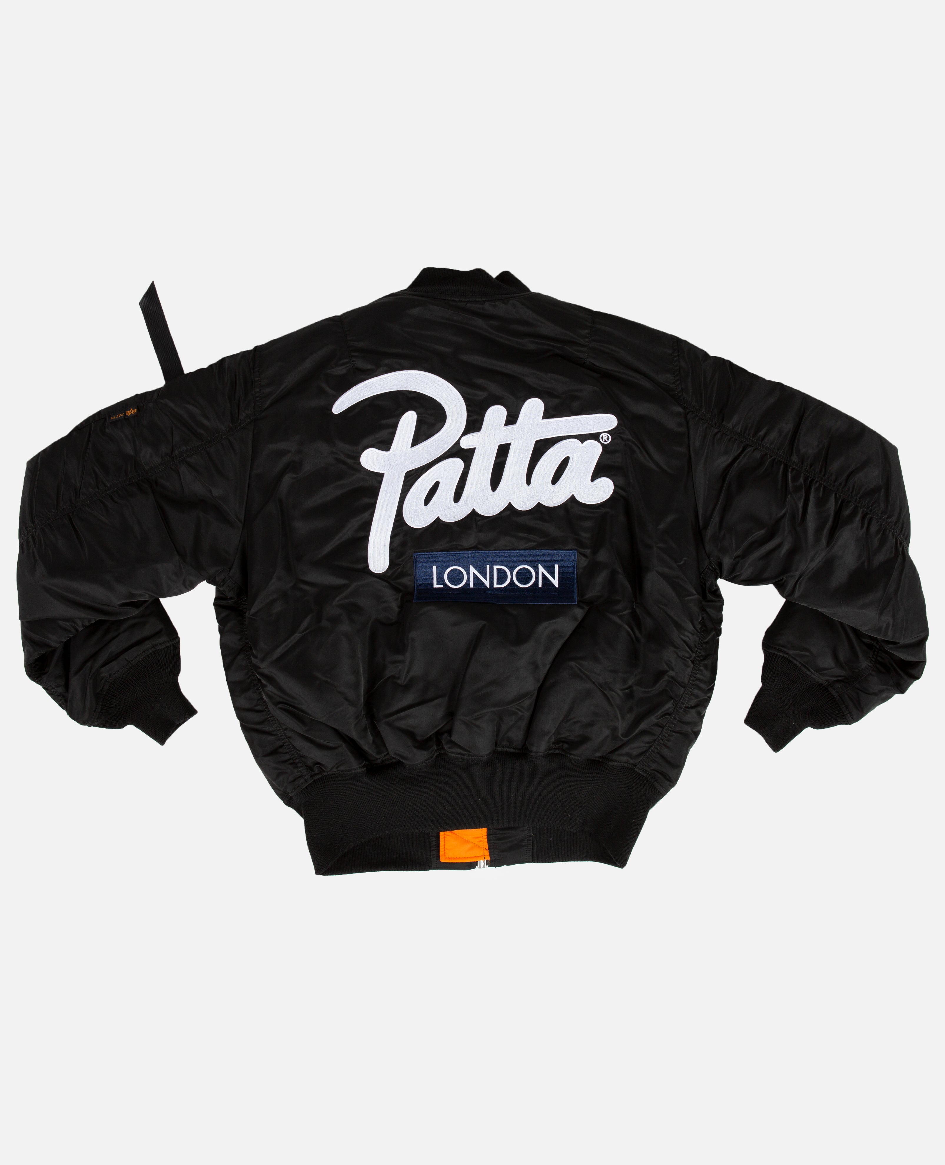 Patta x Alpha Industries MA-1 London Jacket (black/blue) – Patta UK
