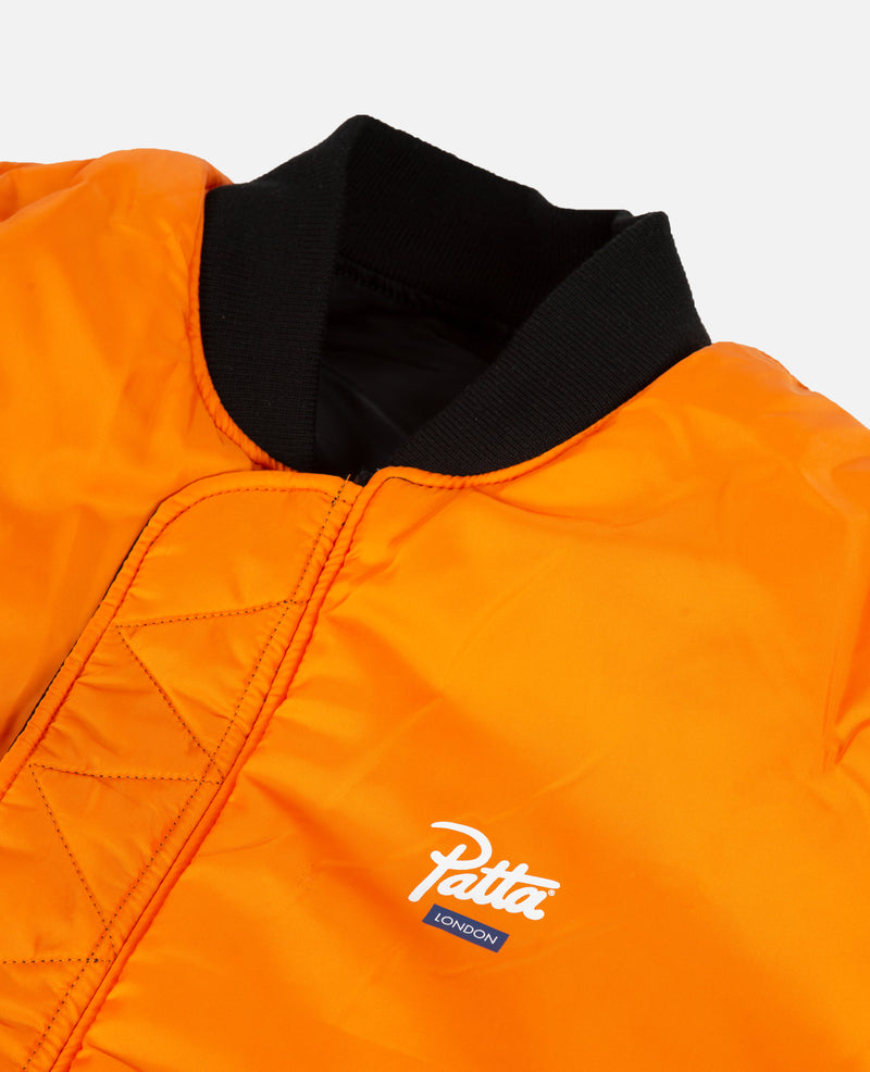 Patta x Alpha Industries MA-1 London Jacket (black/blue)