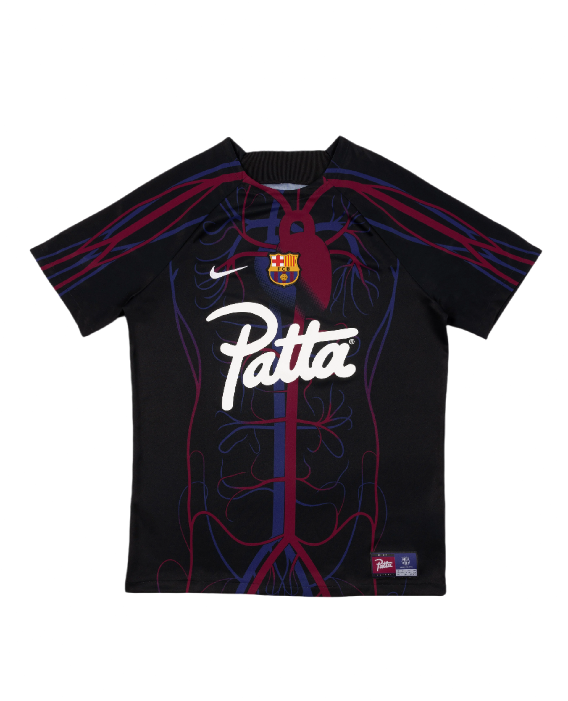 FCB x Patta Culers del Món Men's Patta Script Logo Pre-Match Jersey