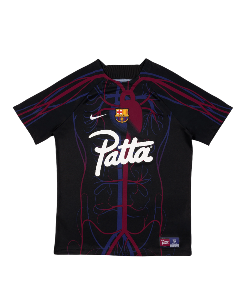 FCB x Patta Culers del Món Men's Patta Script Logo Pre-Match Jersey