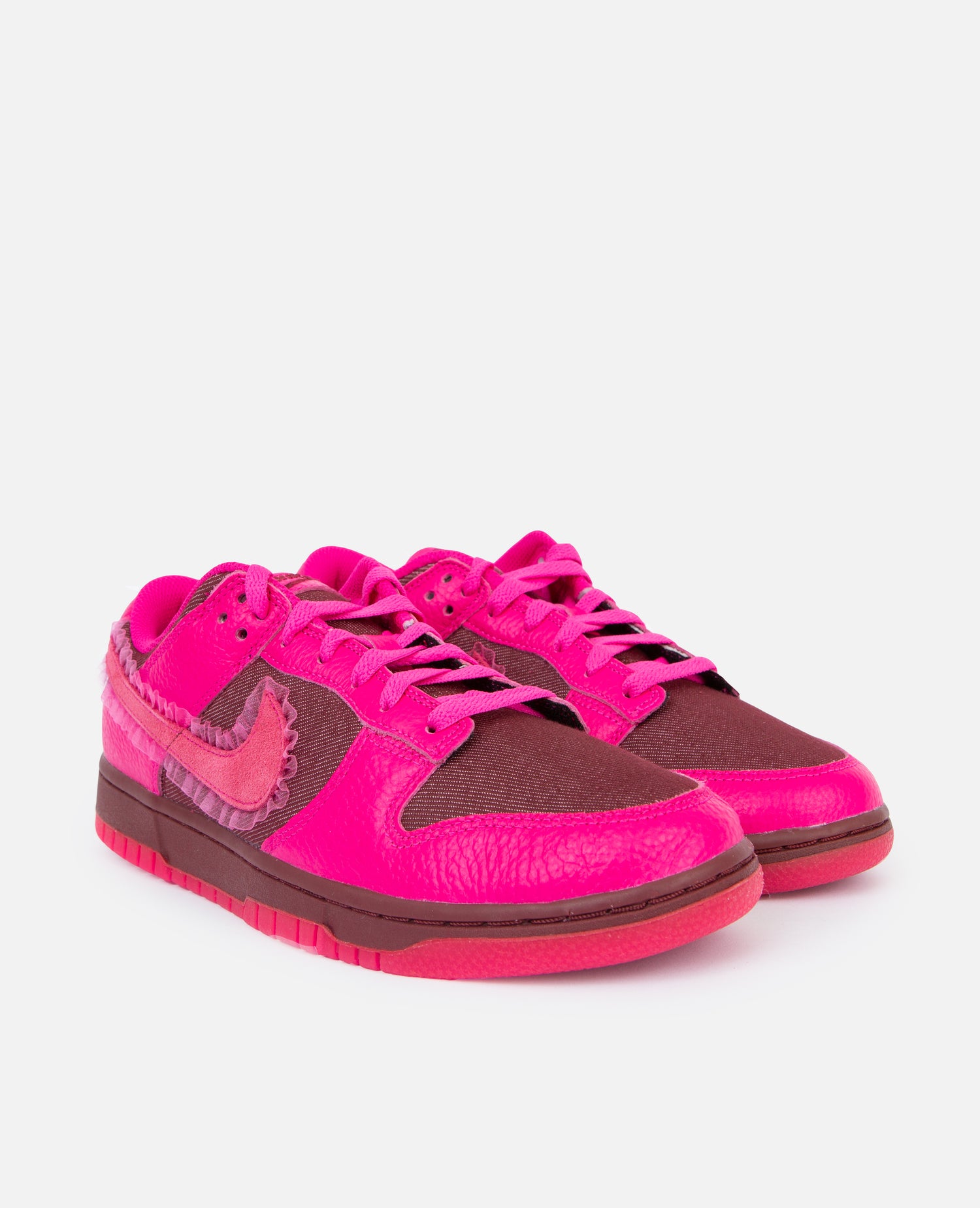 WMNS Nike Dunk Low (Team Red/Pink Prime)