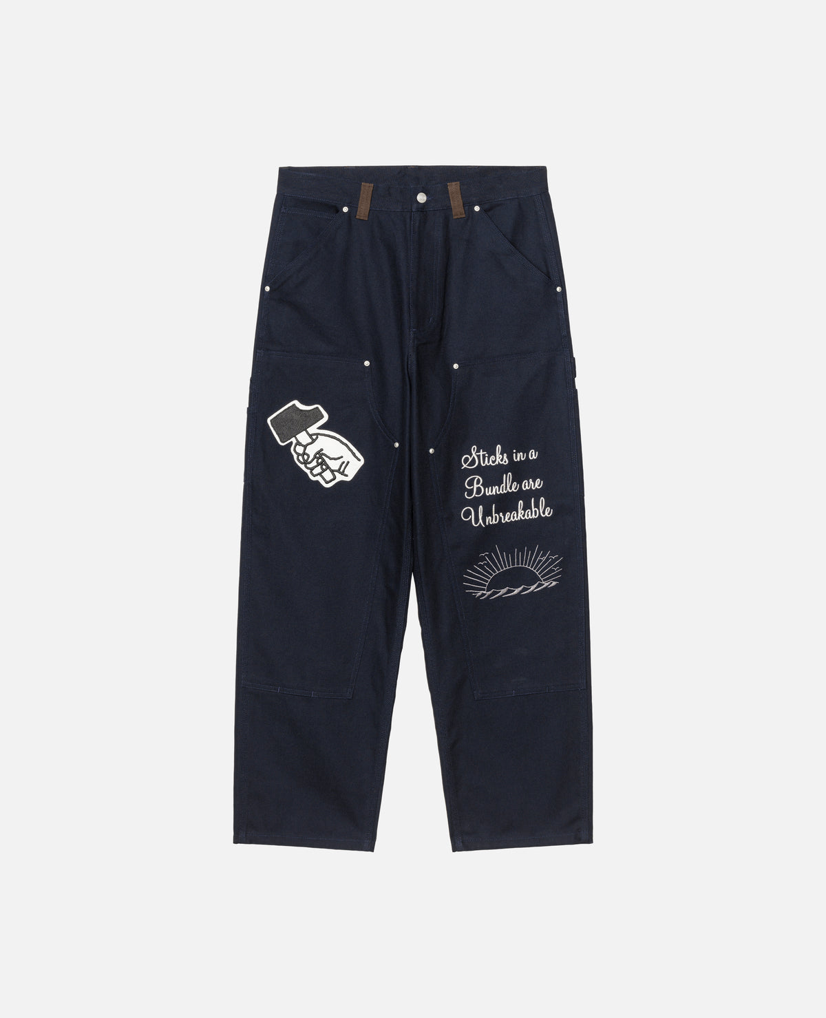 Patta x Carhartt OG Double Knee Pant (Dark Navy)